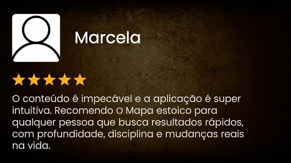 Feedback da aluna Marcela
